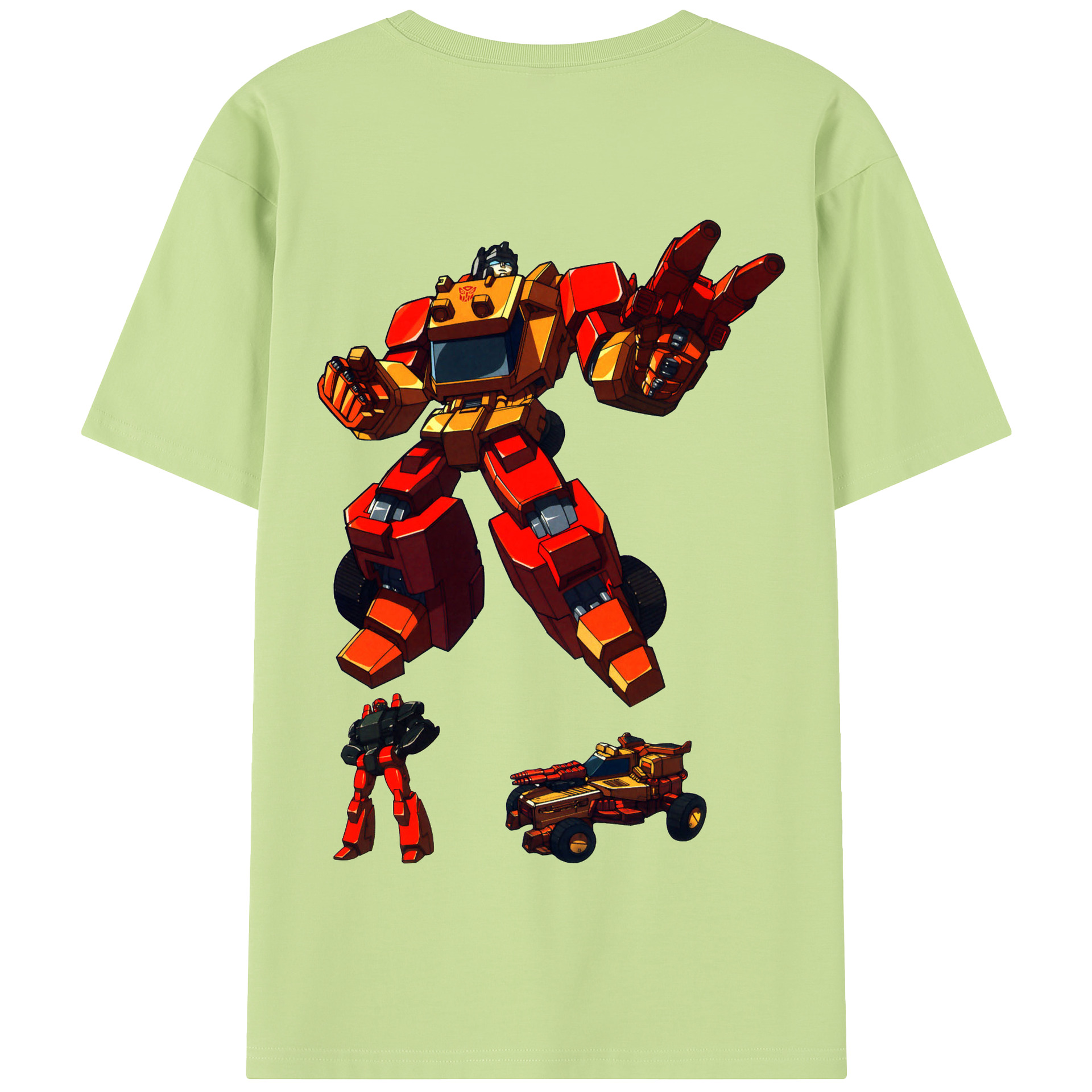 （画像用）  綿100％半袖Tシャツ（背面プリント）